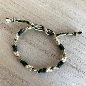 Rika Bracelet, anklet, trendy, comfortable, tie, embroidery thread, woven, gift,